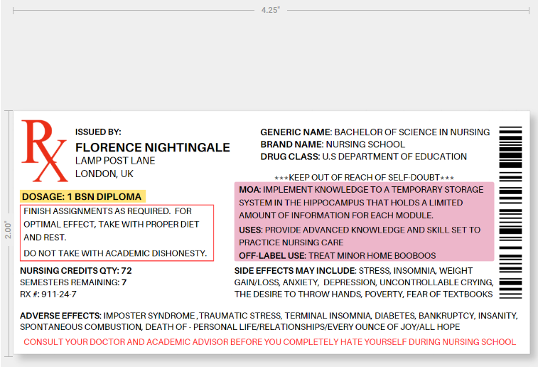 BSN Student RX